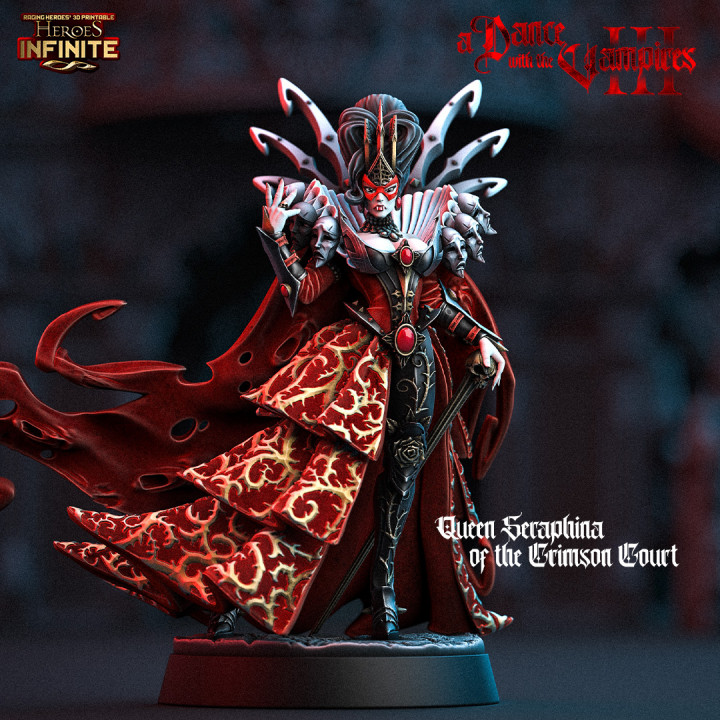 Queen Seraphina of the Crimson Court image