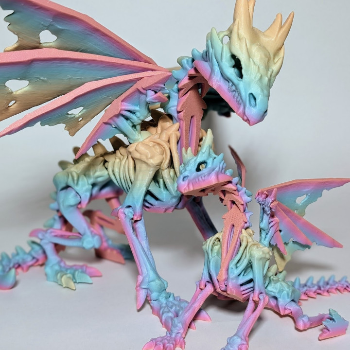 3D Print of Wraithwing Dragon by jazzy_plz