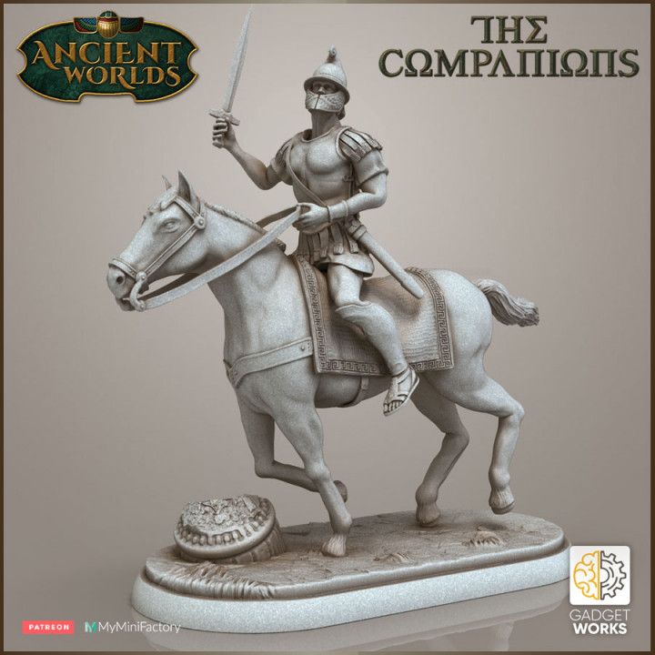 Macedonian Companion Cavalry with Phrygian Helmets image