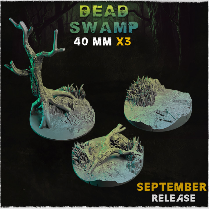 Dead swamp - Bases & Toppers (Small Set) image
