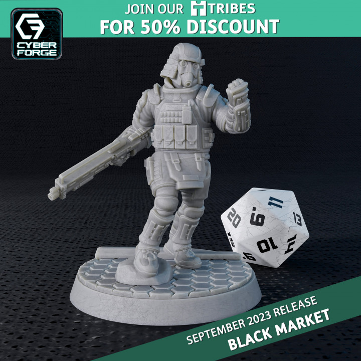 Cyber Forge Black Market Militia