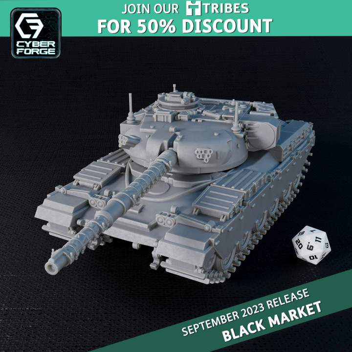 Cyber Forge Black Market Chieftain Relic Tank image