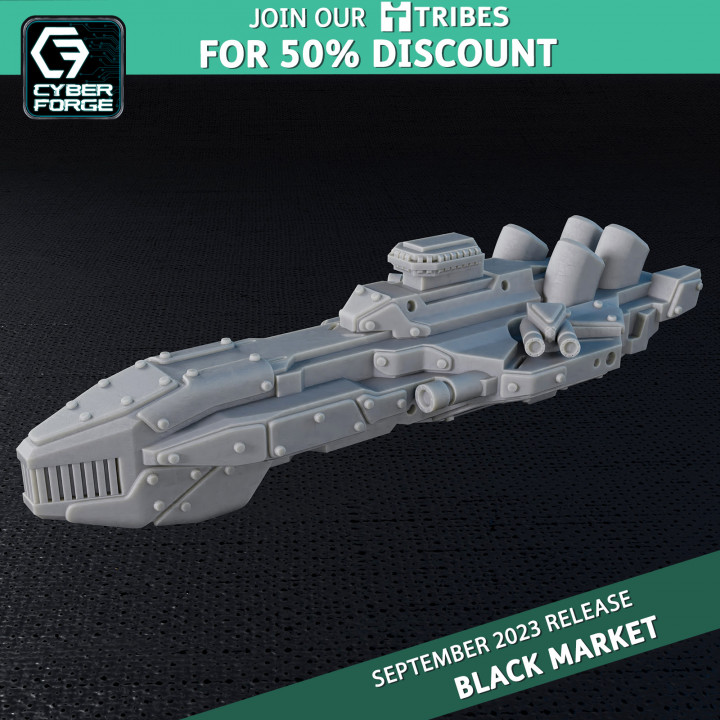 Cyber Forge Black Market Hyperfront Steamcore Order image