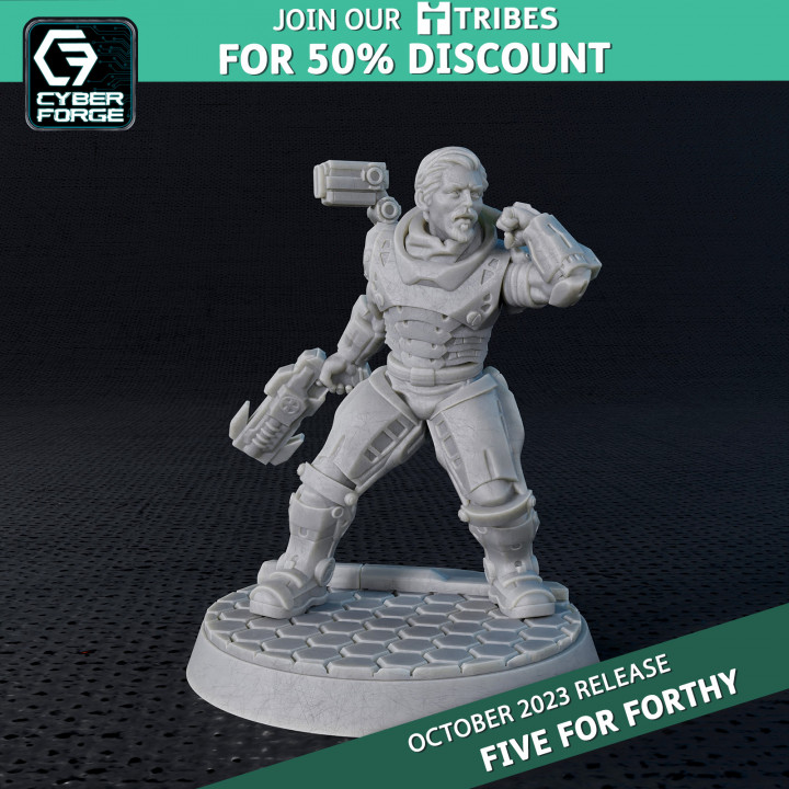 Cyber Forge Five For Forthy Unity Agent image