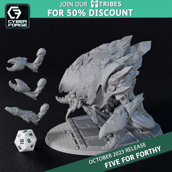 Cyber Forge Five For Forthy Grim Realms Cryfex Ancient One image