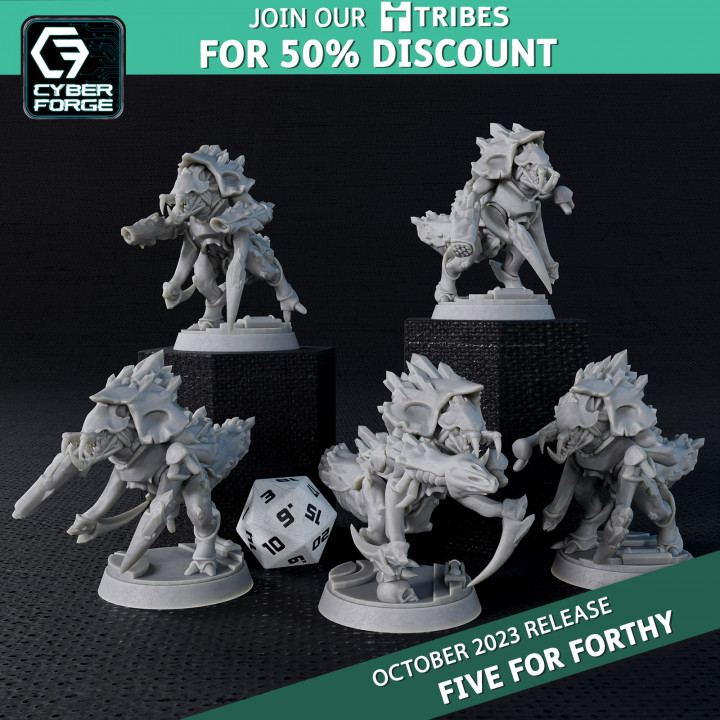 Cyber Forge Five For Forthy Grim Realms Teralisks image