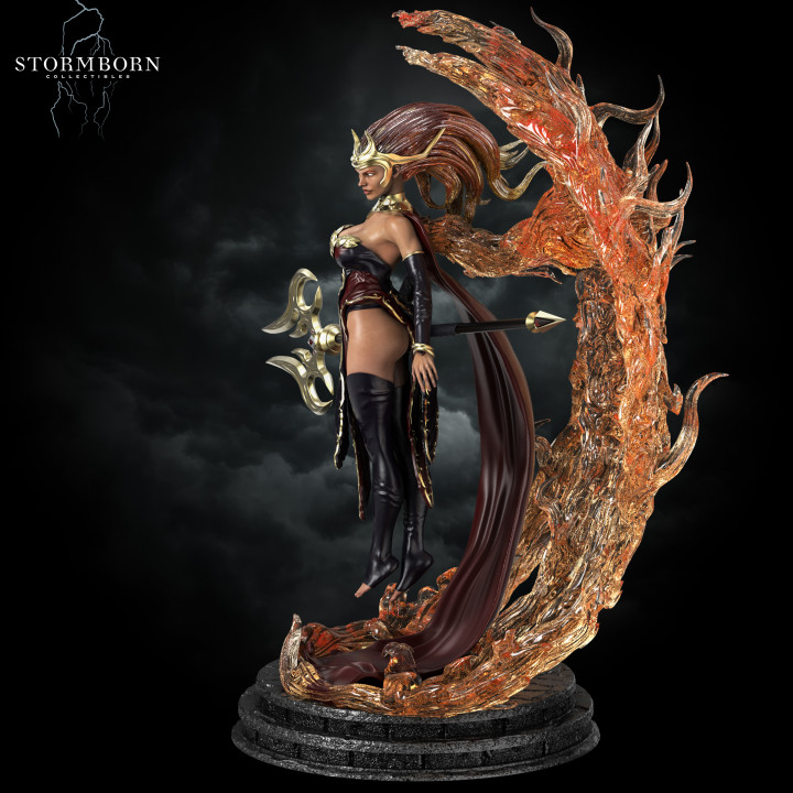 Lorna, Goddess of Flame + NSFW (1:12 scale and 75mm scale) image