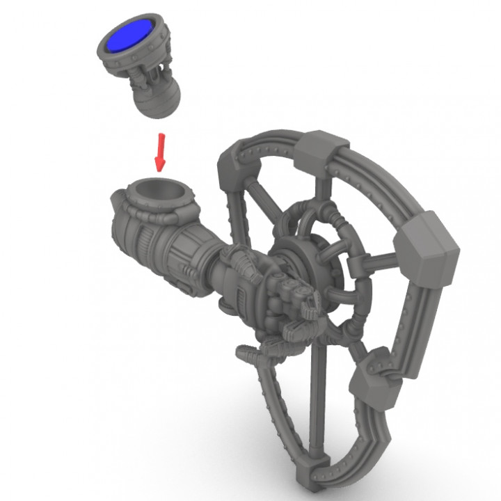 Project Cervantes- New Plastic Kit Upper Arm Adapters [FREE] image
