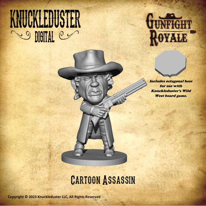 The Assassin, Cartoon Gunfighter image