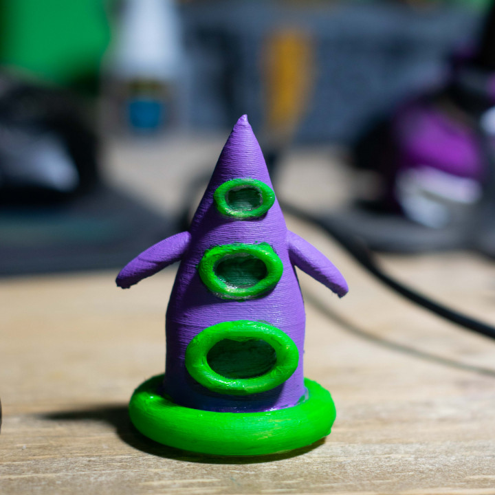 Tentaculo Morado The day of the tentacle Fan Art image