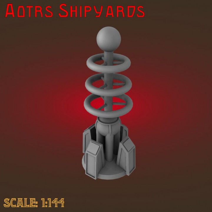 3D Printable MG144-SV001 Tesla Coil by Aotrs Shipyards