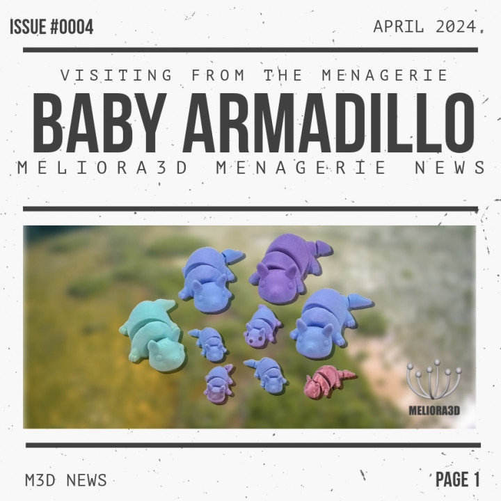M3D - Flexi Baby Armadillo image