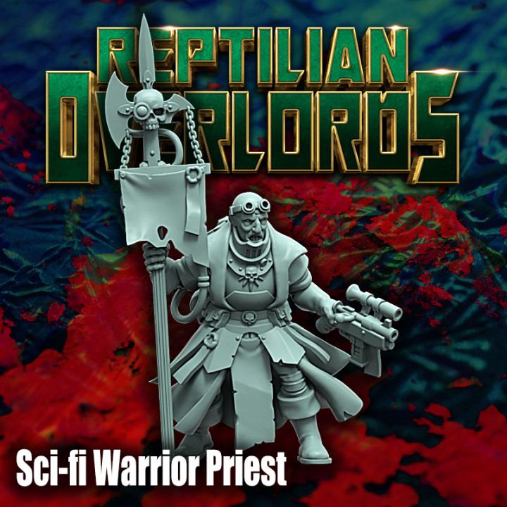 Sci-fi Warrior Priest image