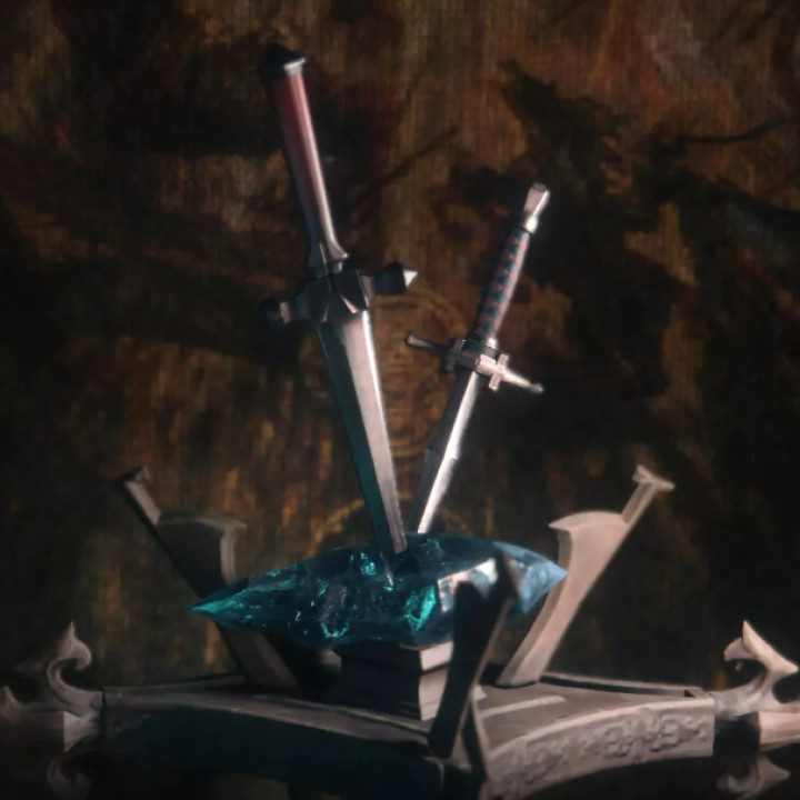 3D Printable The Oath - Final Fantasy 16 - FFXVI - FDM/MSLA