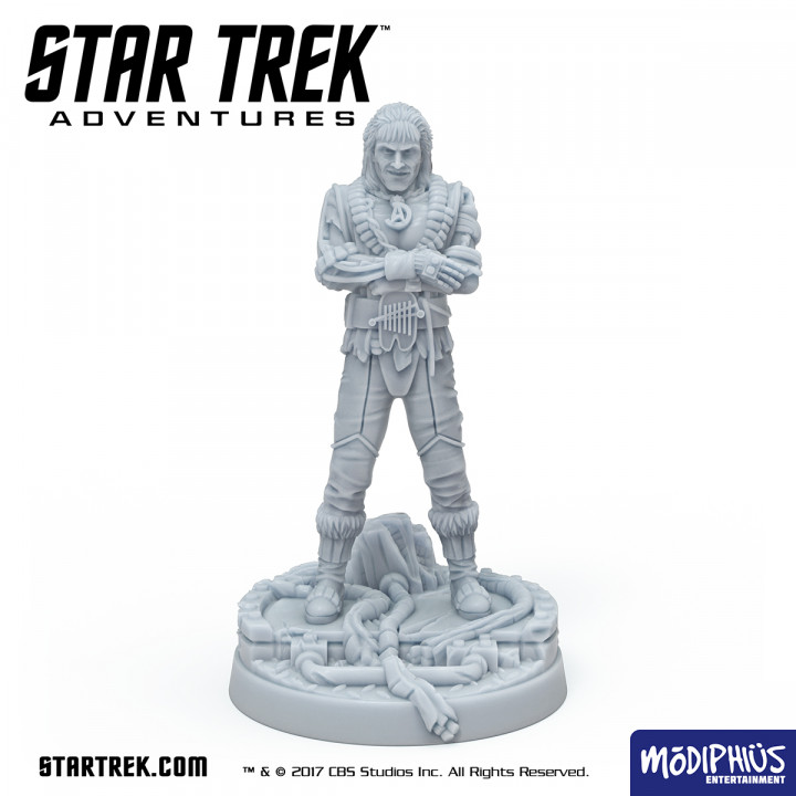 Star Trek Adventures - Print At Home - Iconic Villains Khan Noonien Singh (Alternate Pose) image