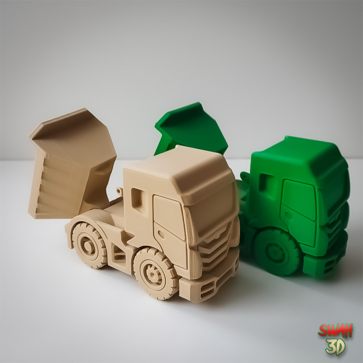 DUMP TRUCK - PRINT IN PLACE