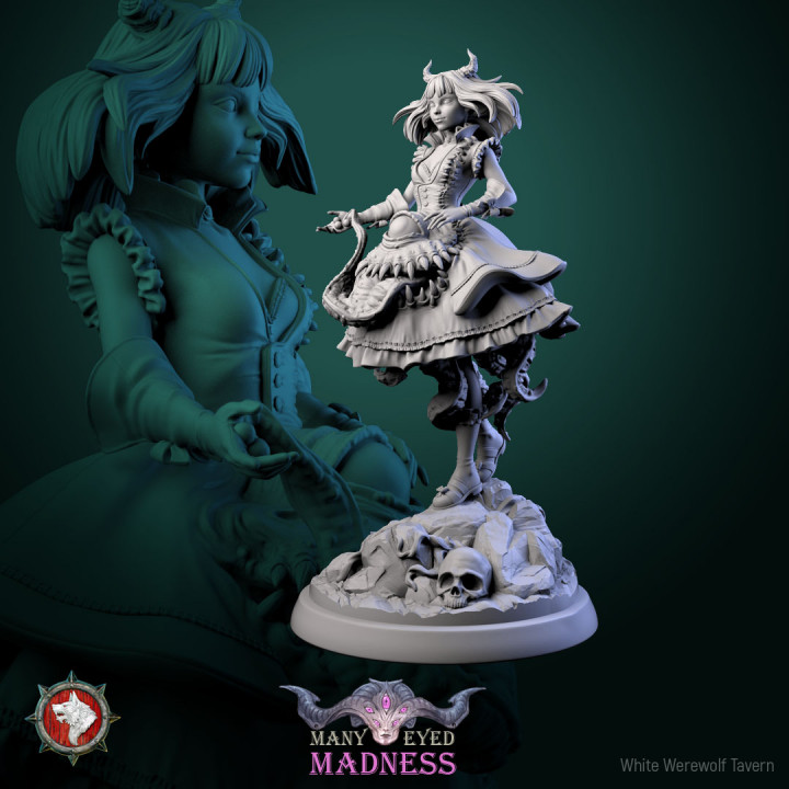 Mimic girl 32mm and 75mm pre-supported