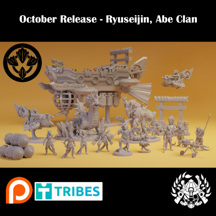 October 2023 Release - Ryuseijin race, Abe Clan image