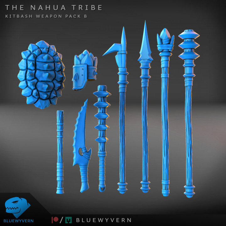 The Nahua Tribe - Kitbash Weapon Pack B image