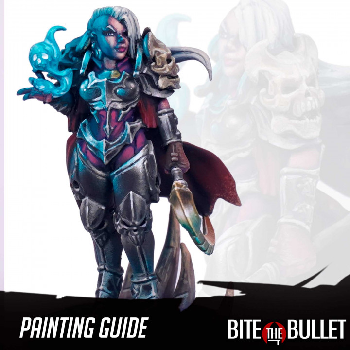 [PDF Only] (Painting Guide) Hero Necromancer Female image