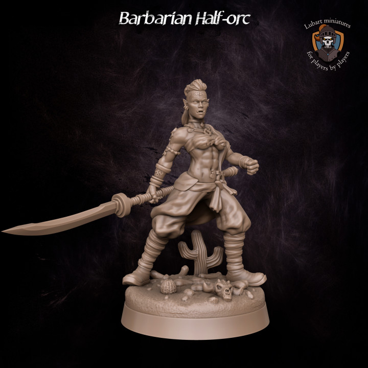 Barbarian half-orc image