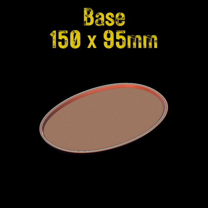 Base Oval 150 x 95mm image