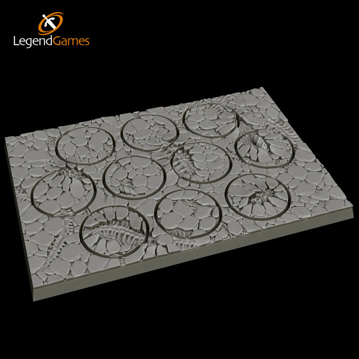 LegendGames 32mm Round Tyranid Bases x10 image