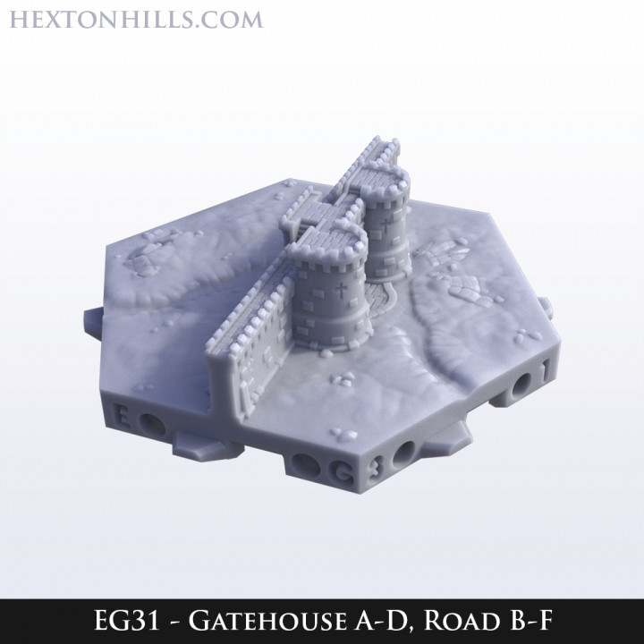 Hexton Hills Epic Cities Great Wall Set 02 image
