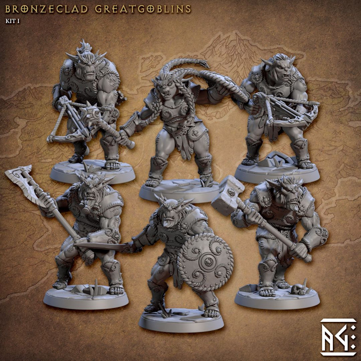 Bronzeclad Greatgoblin - D (Bronzeclad Greatgoblins) image