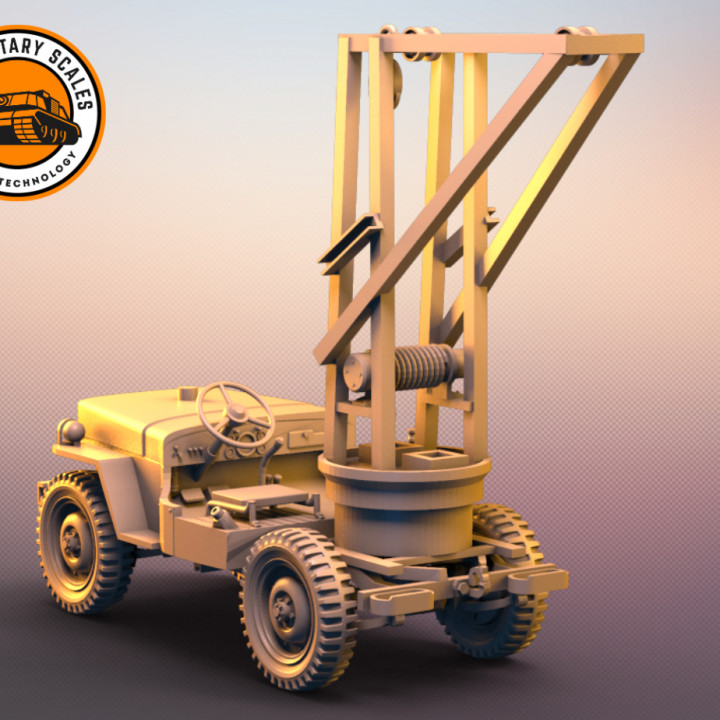 Jeep Willys crane 1 image