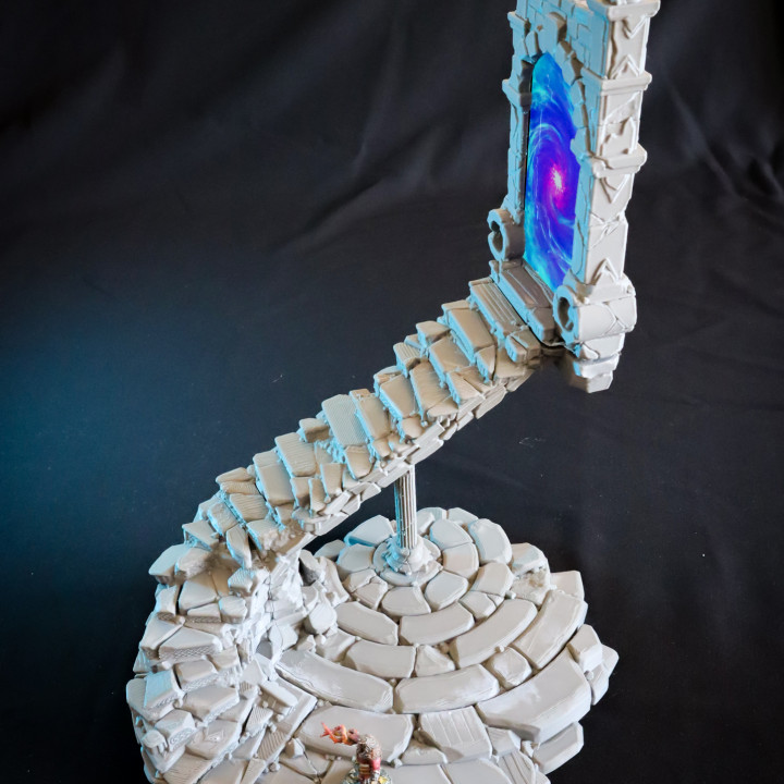 Calling Portals - Crumbling Stairs image