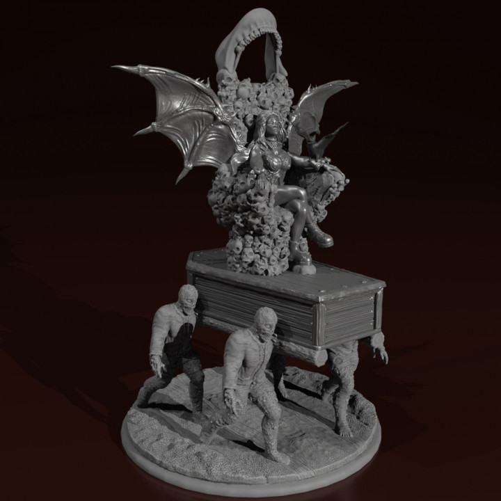 Vampire Skull Throne image