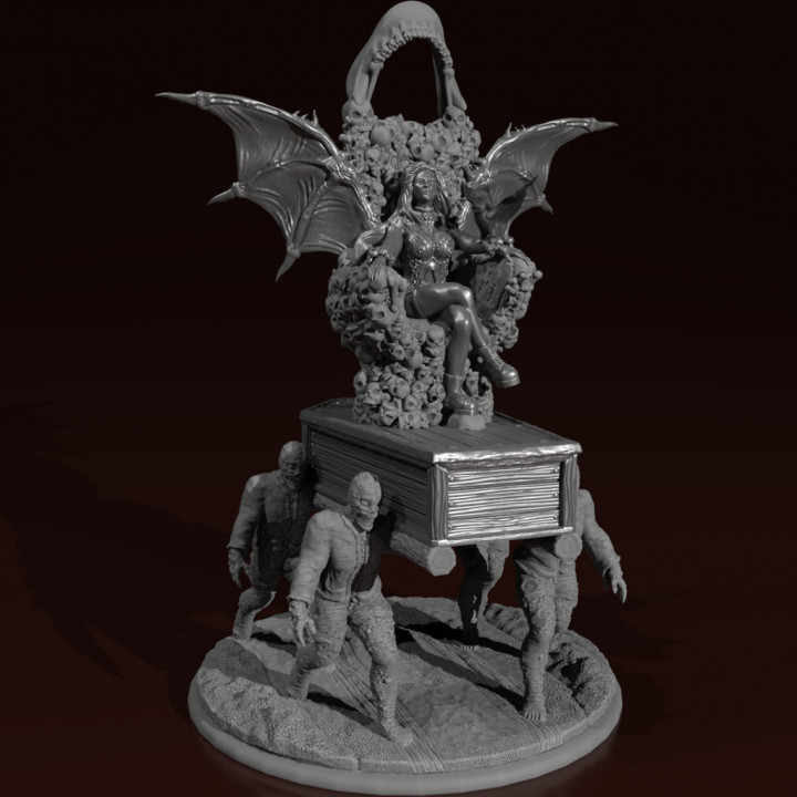 Vampire Skull Throne image