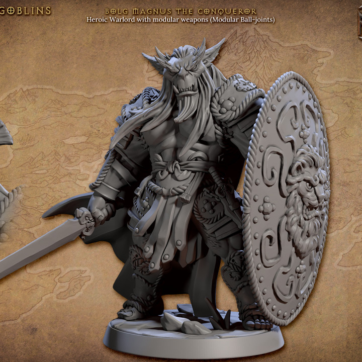 Bolg Magnus - The Conqueror (Bronzeclad Greatgoblins) image