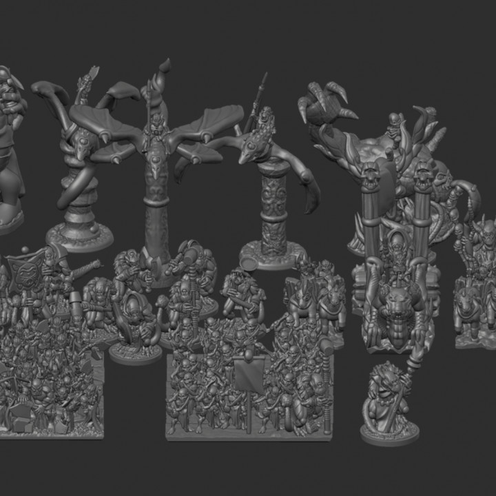 Gealic Demons: Army deal (10mm singles and strips)