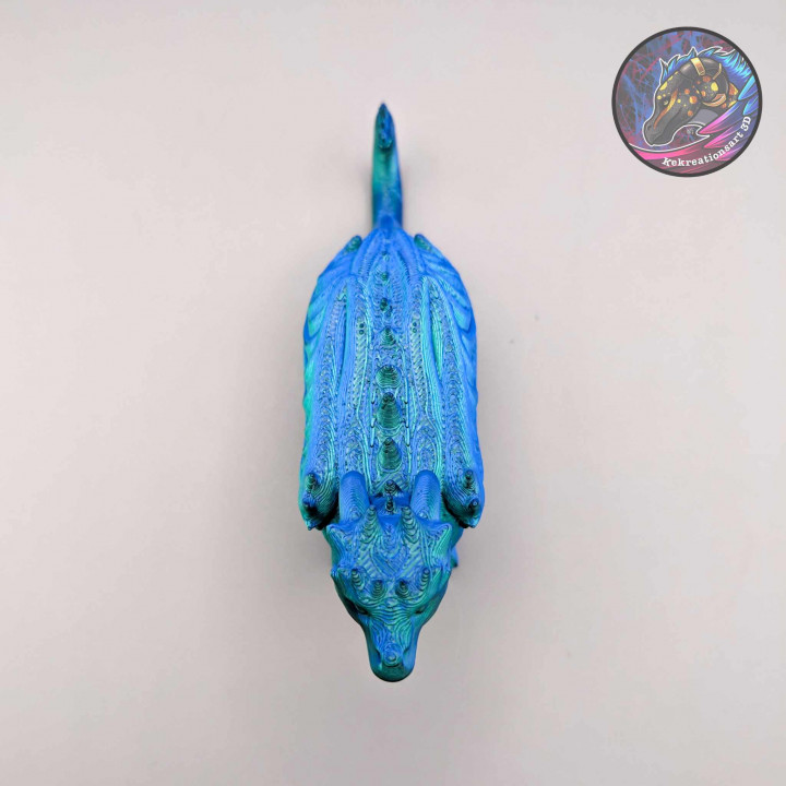 Standing Dragon Figurine