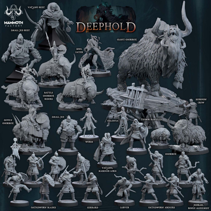 Deephold - OCT 2023 Collection (+5e Quality Adventure) image