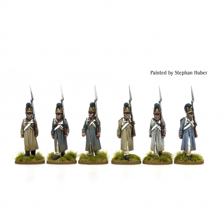 Napoleonic Bavarian Line/Light Infantry in Greatcoats