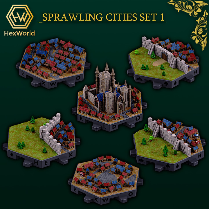 Sprawling Cities Set image