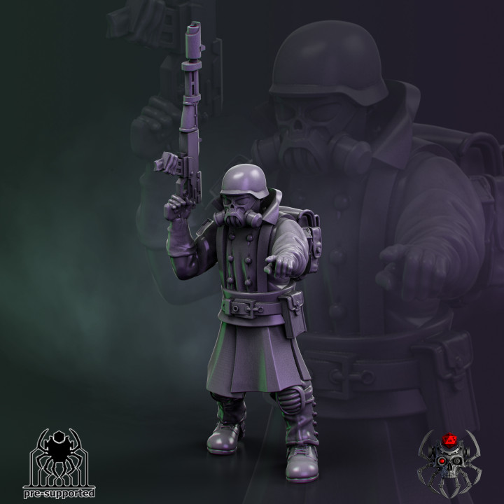 3D Printable Free Armageddon Squad - 720X720 Free Main