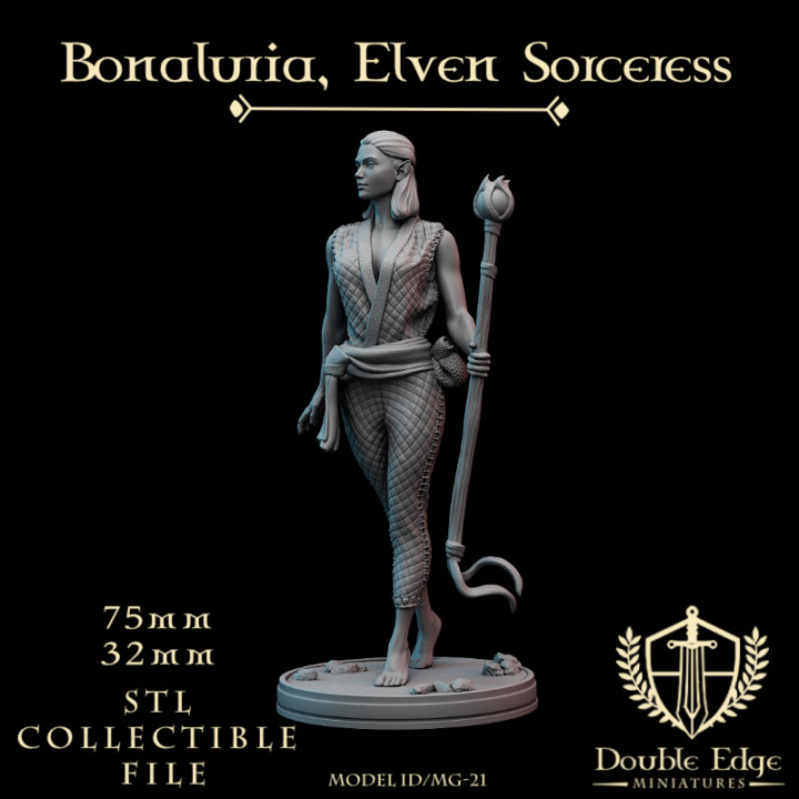 Bonaluria Elven Sorceress MG-21