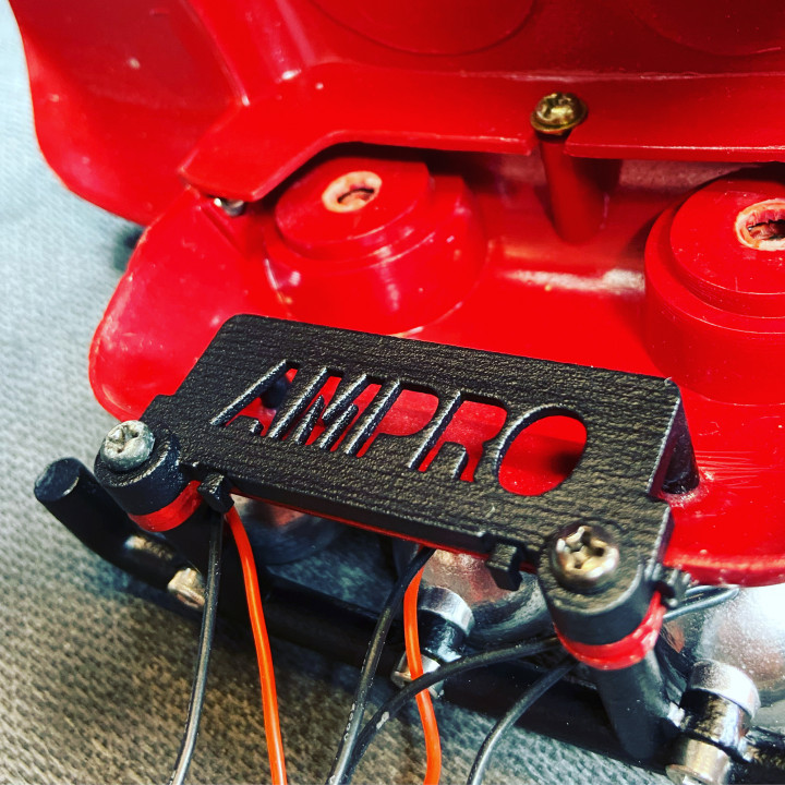Tamiya Monster Beetle Aux. Lamp Brace and Mount