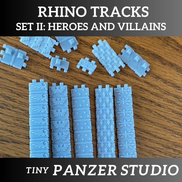 Rhino replacement Track set II: Heroes and Villains image