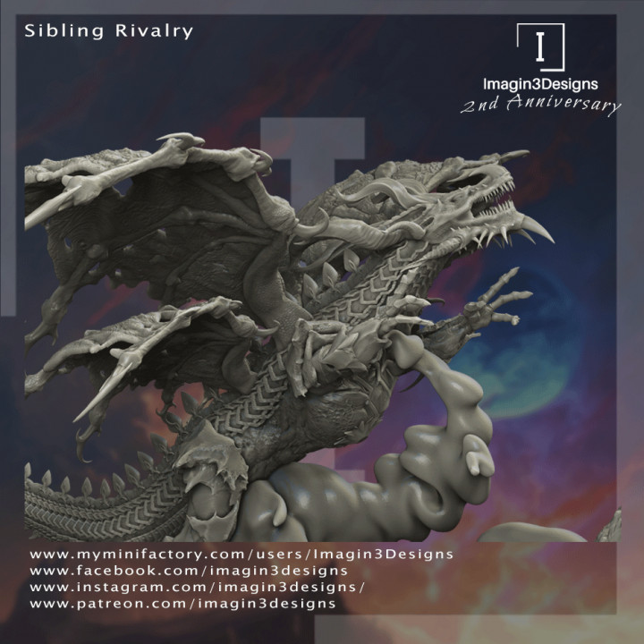 Sibling Rivalry - Tiamat vs. Bahamut