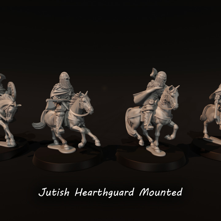 Jutish Hearthguard Mounted image