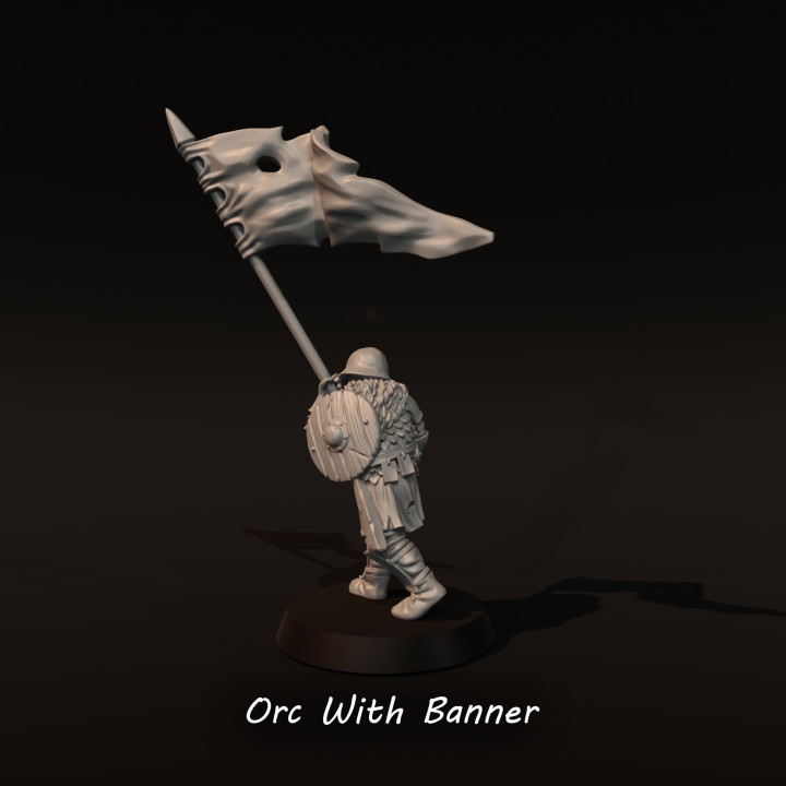 Orc With Banner image