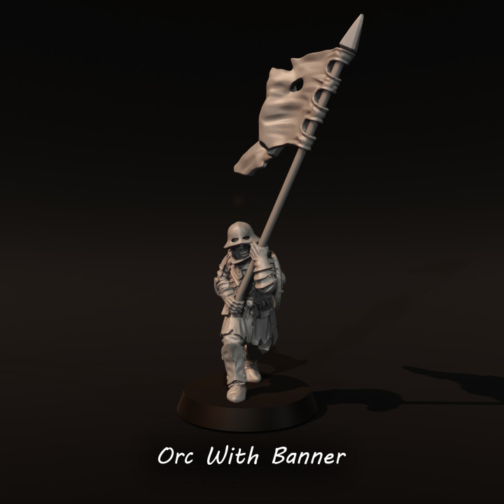 Orc With Banner image