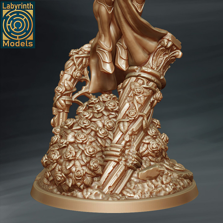 3D Printable Seraphic Guardian - 32mm scale by Labyrinth Models