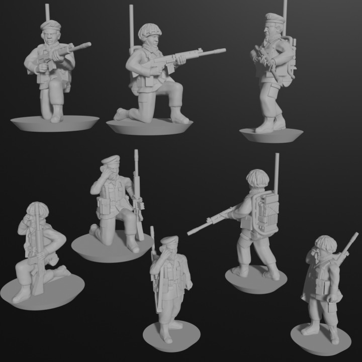 10/15mm British Radio Operators (1980s) CW-GB-5