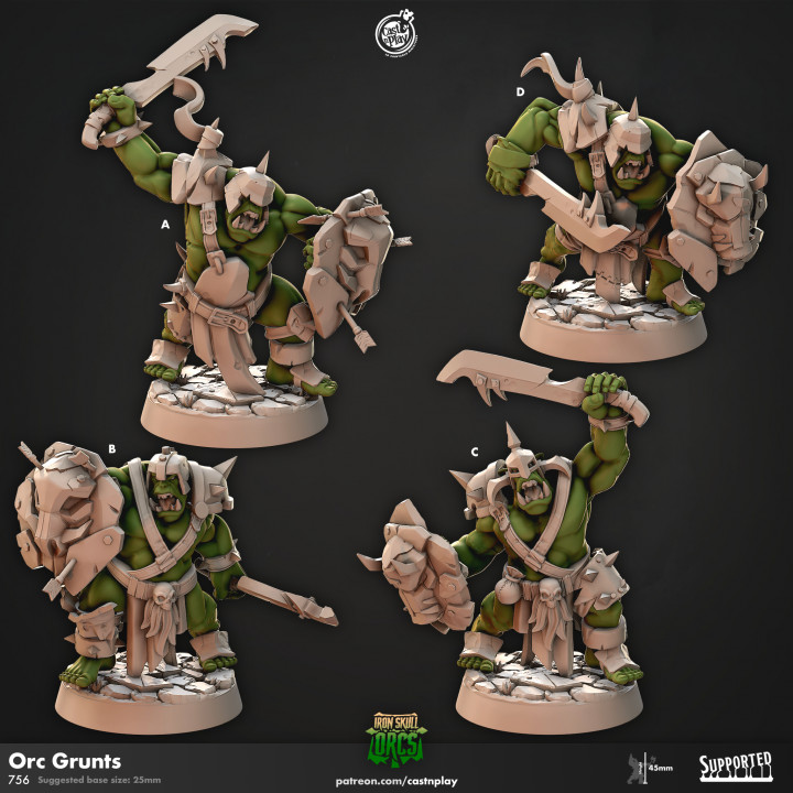 Orc Grunts (Pre-Supported) image